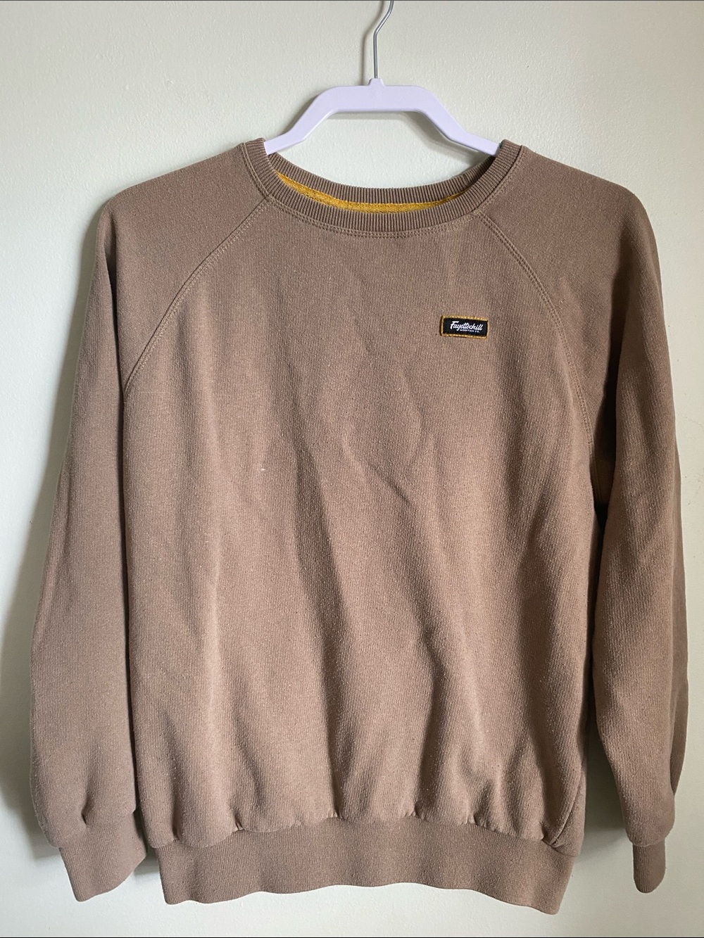 Fayettechill Crewneck Sweatshirt in Taupe